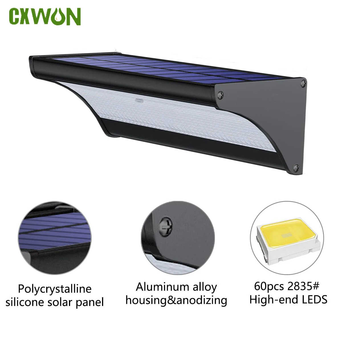 Balance Beam Outdoor - 60/48Led Ngoài Trời Năng Lượng Mặt