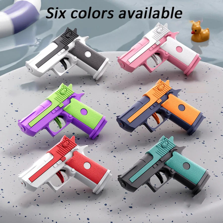 Water Gun Soaker - Kids Summer Mini Desert Eagle Mechanical