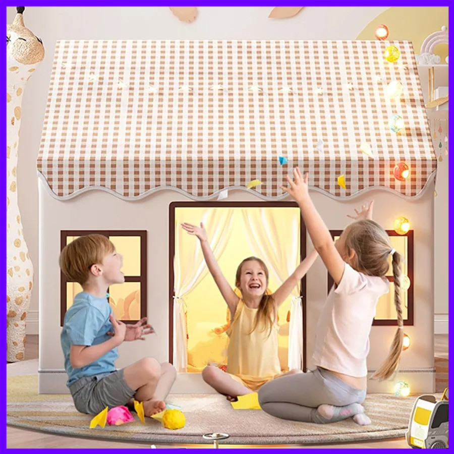Kids Outdoor Play Tent - Foldable Children Tent Toy Kids' Tent