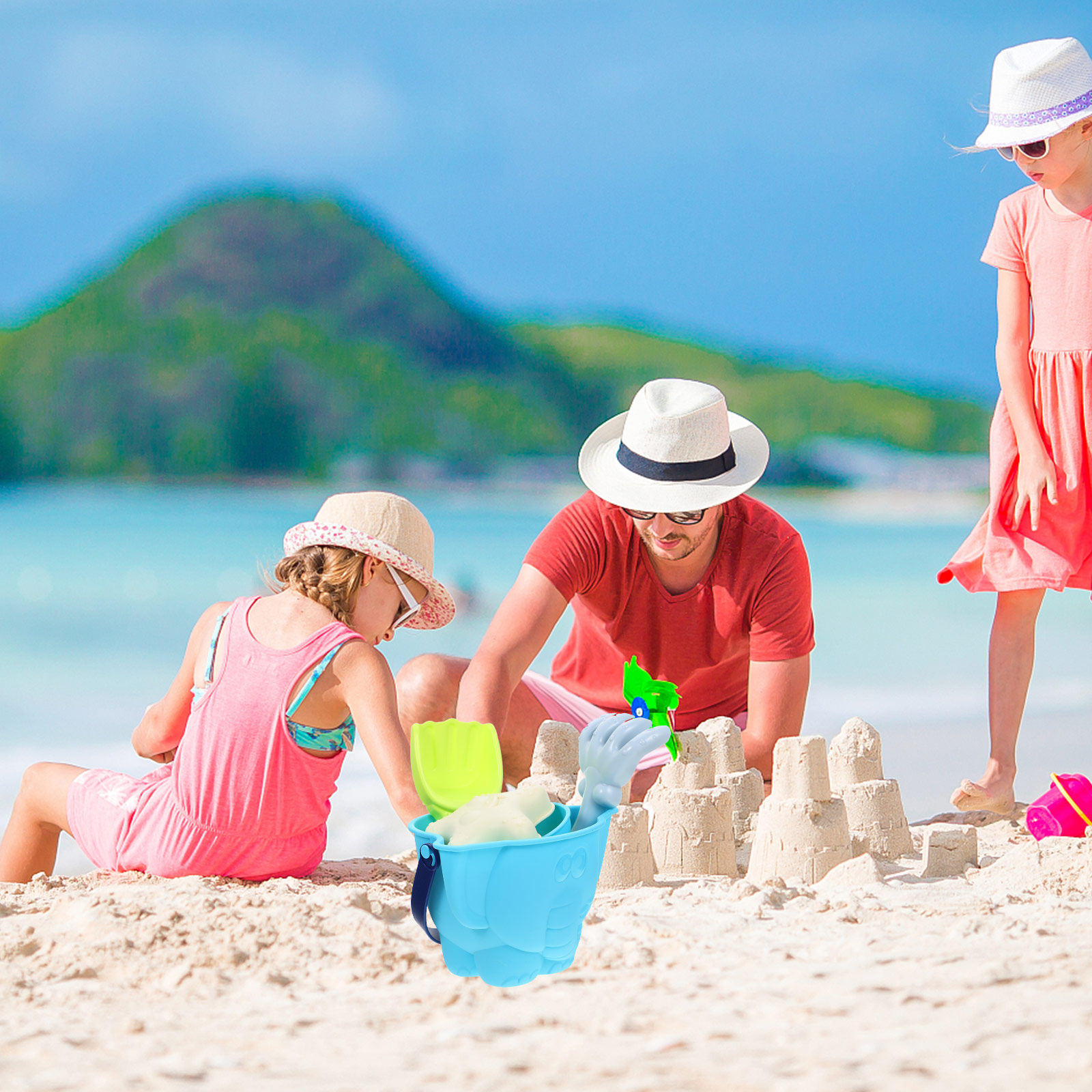 Kids Outdoor Tools - 1Set Kid Beach Sand Dredging Outdoor