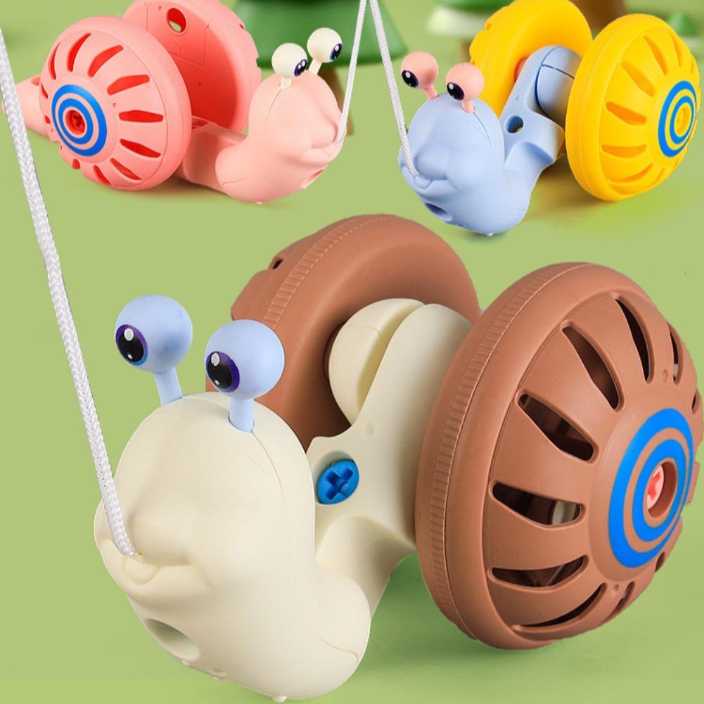 Kids Outdoor Adventure - 1Pc Rope Assembly Pull Thread Snail