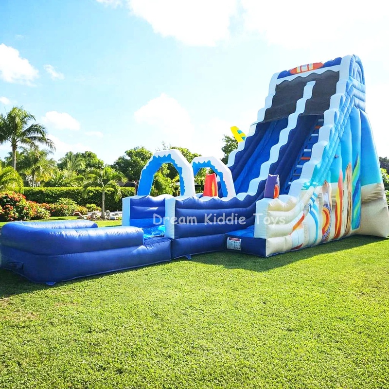 Kids Outdoor Play Area - Giant PVC Inflatable Water Slide Kids