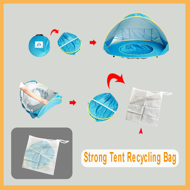 Baby Beach Tent Portable Shade - đánh giá và giá Kids Outdoor Play Tent