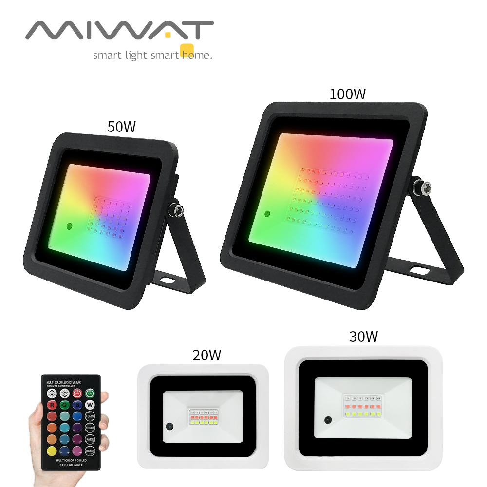 RGB Flood Light 100W 50W 30W 2 - đánh giá và giá Balance Beam Outdoor