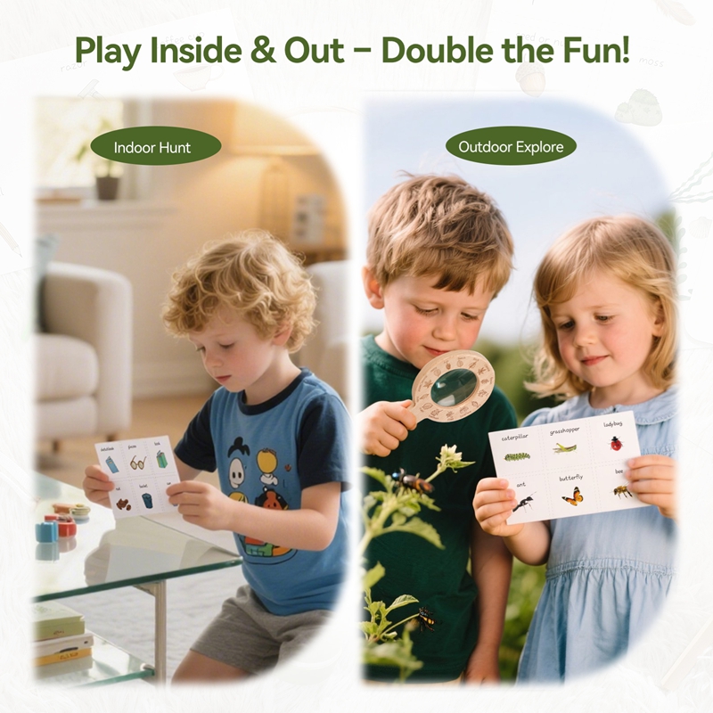 Wooden Montessori Toys Treasur - đánh giá và giá Kids Outdoor Explorer Set
