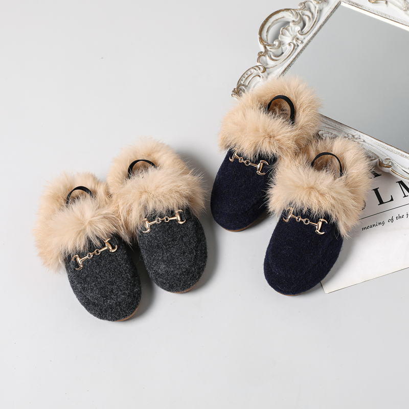 AS New Kids Fur Shoes Children - đánh giá và giá Kids Indoor Outdoor Slippers