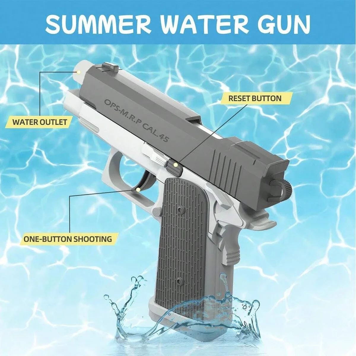 Toy Water Guns Pistol Toy Squi - đánh giá và giá Water Gun Soaker