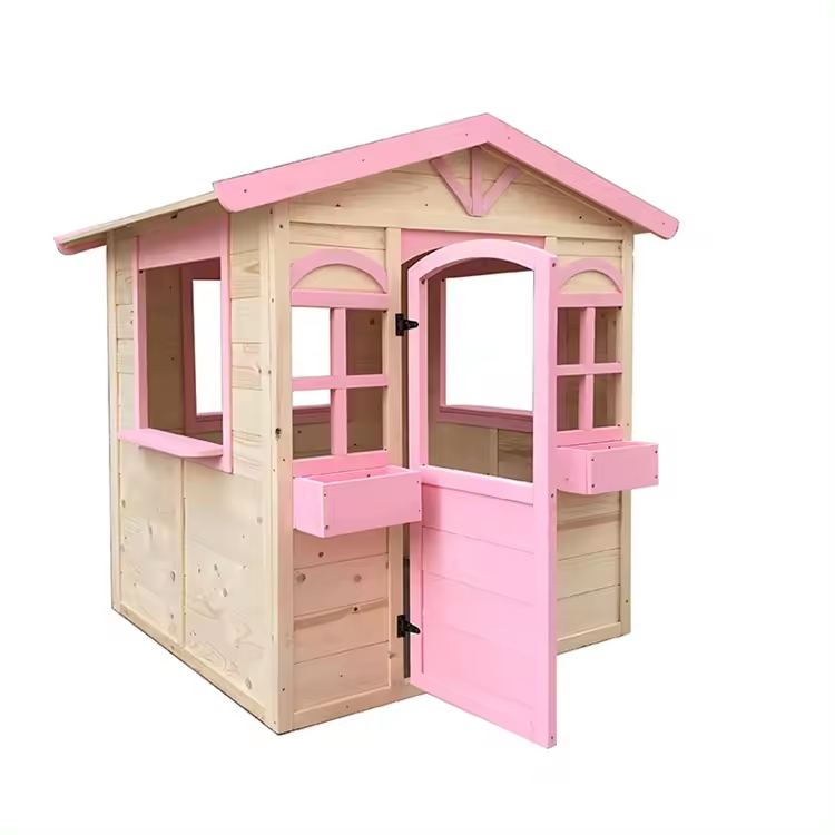 Hot Selling Play House Outdoor - đánh giá và giá Kids Outdoor Wooden Playhouse