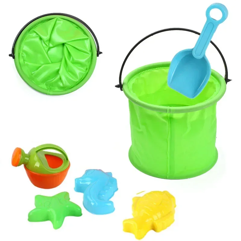 Beach Sand Bucket Toy  Collaps - đánh giá và giá Kids Outdoor Play Area