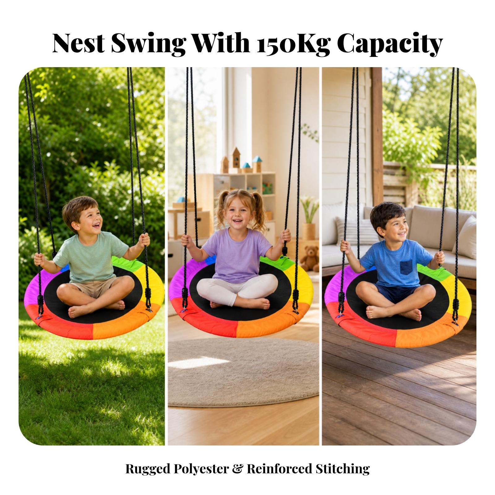 Children Outdoor Swing Hanging - đánh giá và giá Kids Outdoor Nest Swing