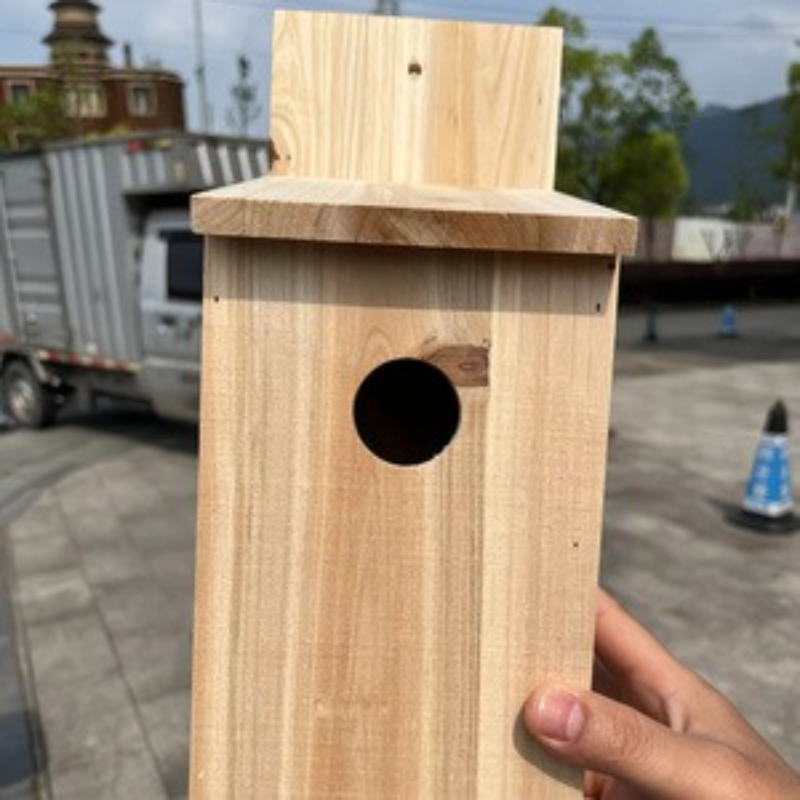 Outdoor Wooden Bird House Nest - đánh giá và giá Kids Outdoor Play Area