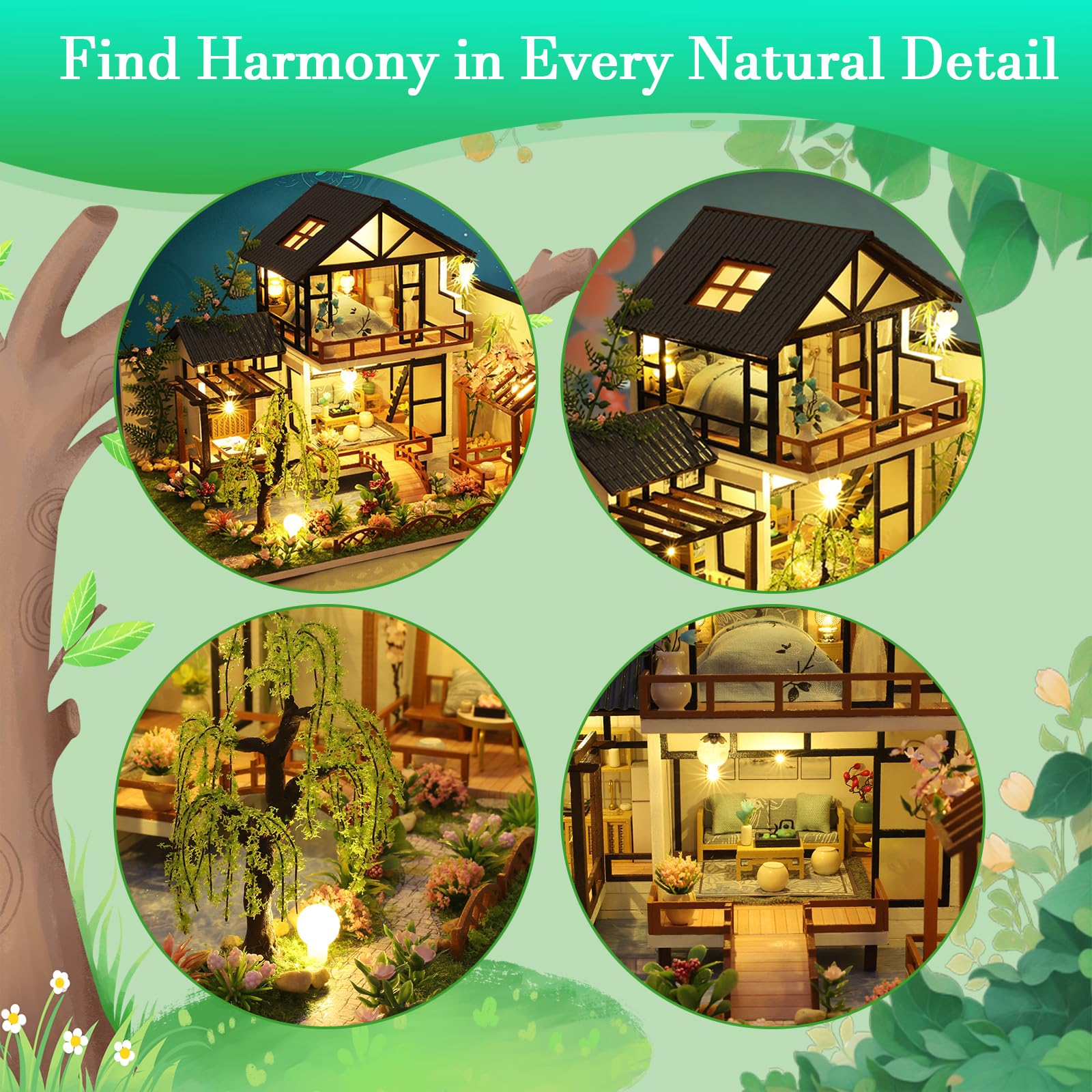 DIY Creative Cottage Bamboo Cr - đánh giá và giá Kids Outdoor Tools