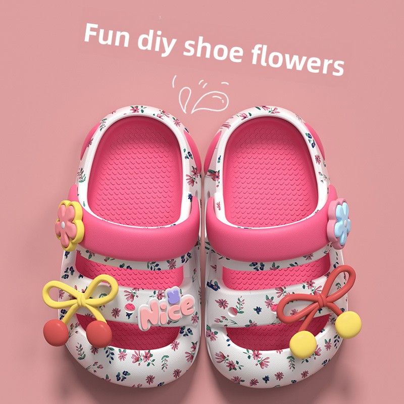 Children's Home Bow Slippers 2 - đánh giá và giá Kids Indoor Outdoor Slippers