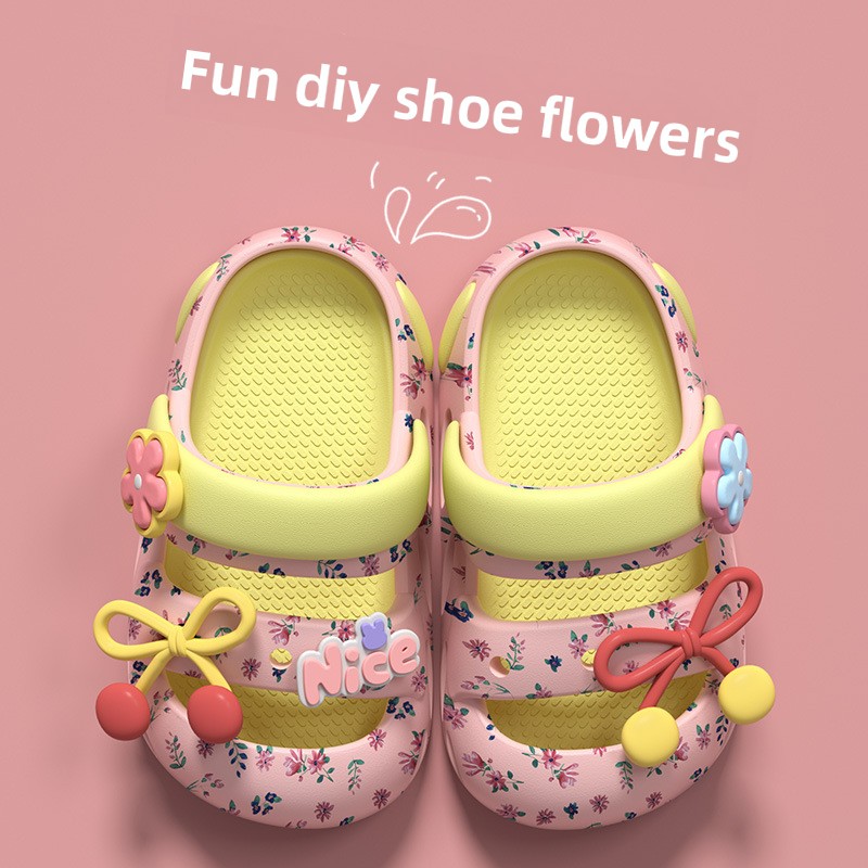 Children's Home Bow Slippers 2 - đánh giá và giá Kids Indoor Outdoor Slippers