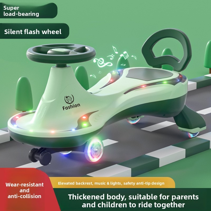 Silent Twist Car Ride Toy Omni - đánh giá và giá Kids Outdoor Car