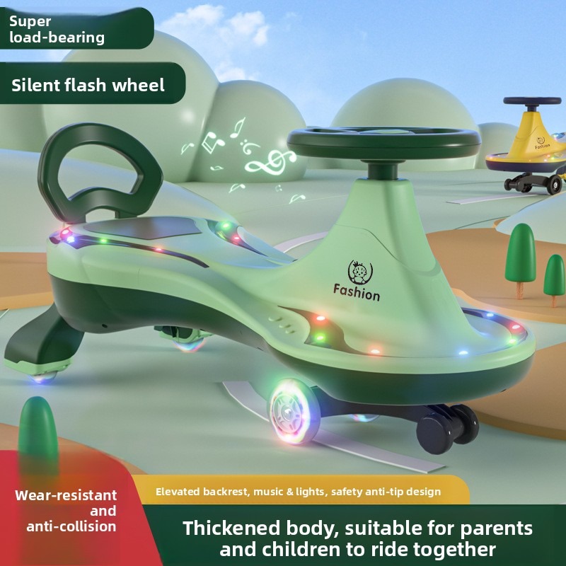 Silent Twist Car Ride Toy Omni - đánh giá và giá Kids Outdoor Car