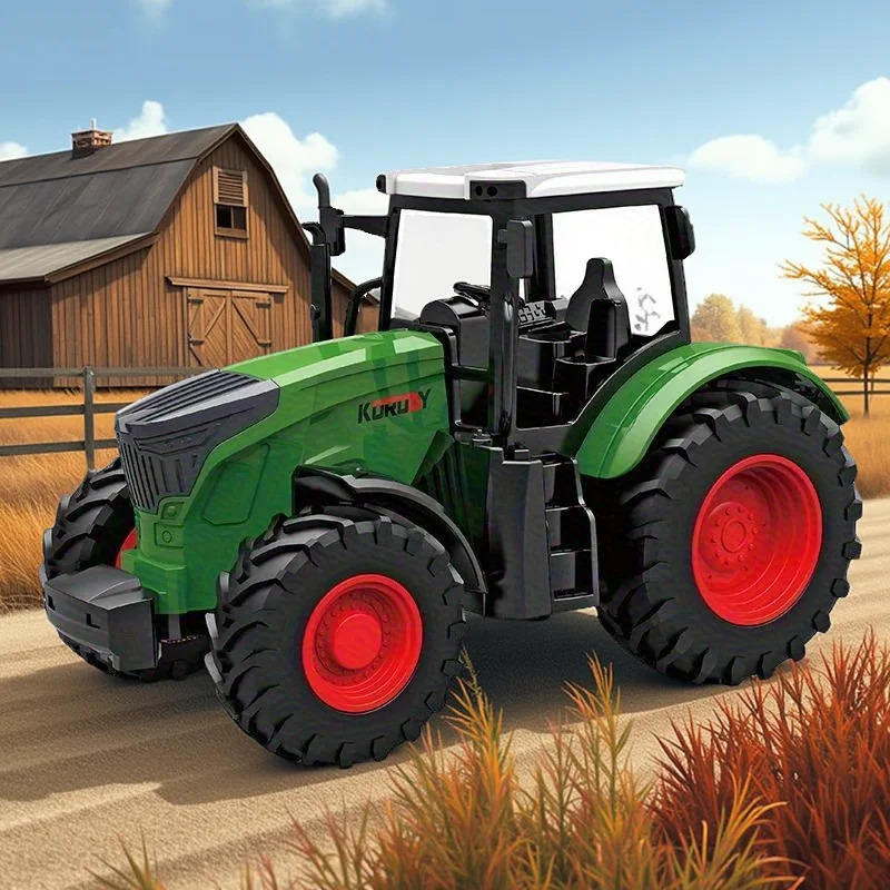 1:24 Inertial Farm Tractor wit - đánh giá và giá Kids Outdoor Kit
