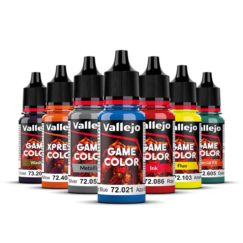 Vallejo 18ml Acrylic Paint GAM - đánh giá và giá Tamiya Model Paint Set