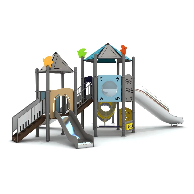 Wooden Outdoor Playground Set  - đánh giá và giá Kids Outdoor Wooden Playhouse