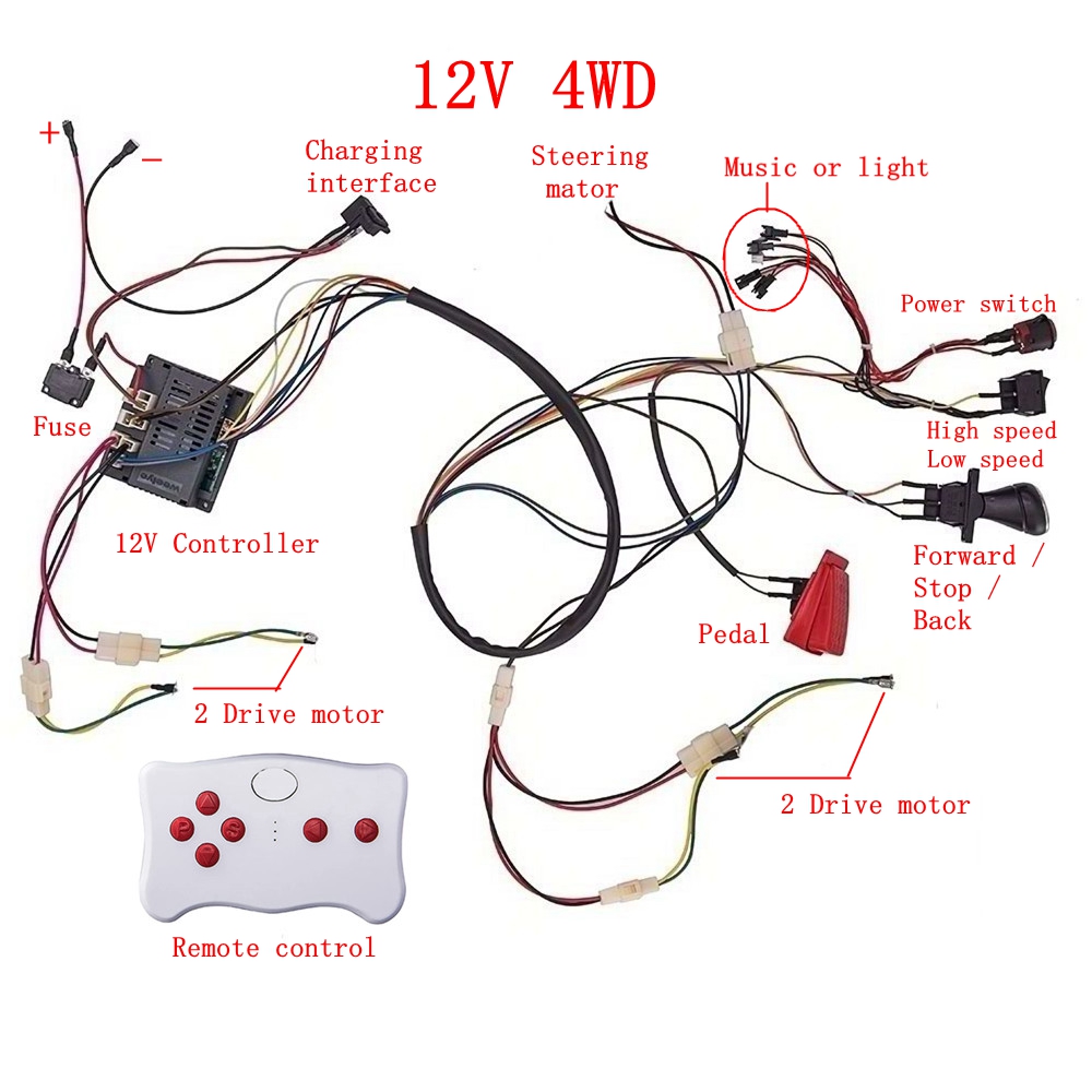 Trẻ Em Xe Ô Tô Điện DIY Sửa Đổ - đánh giá và giá Kids Outdoor Car