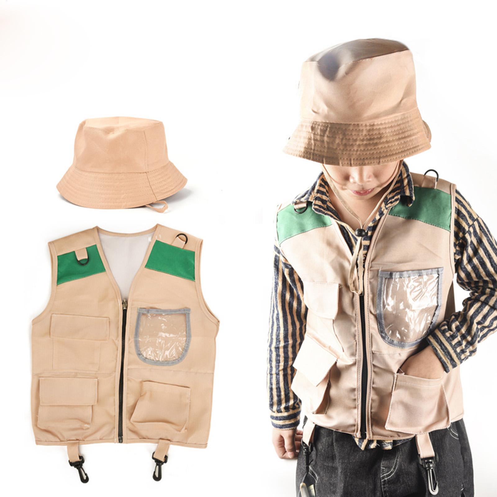 Kids Explorer hat and vest Cos - đánh giá và giá Kids Outdoor Explorer Set