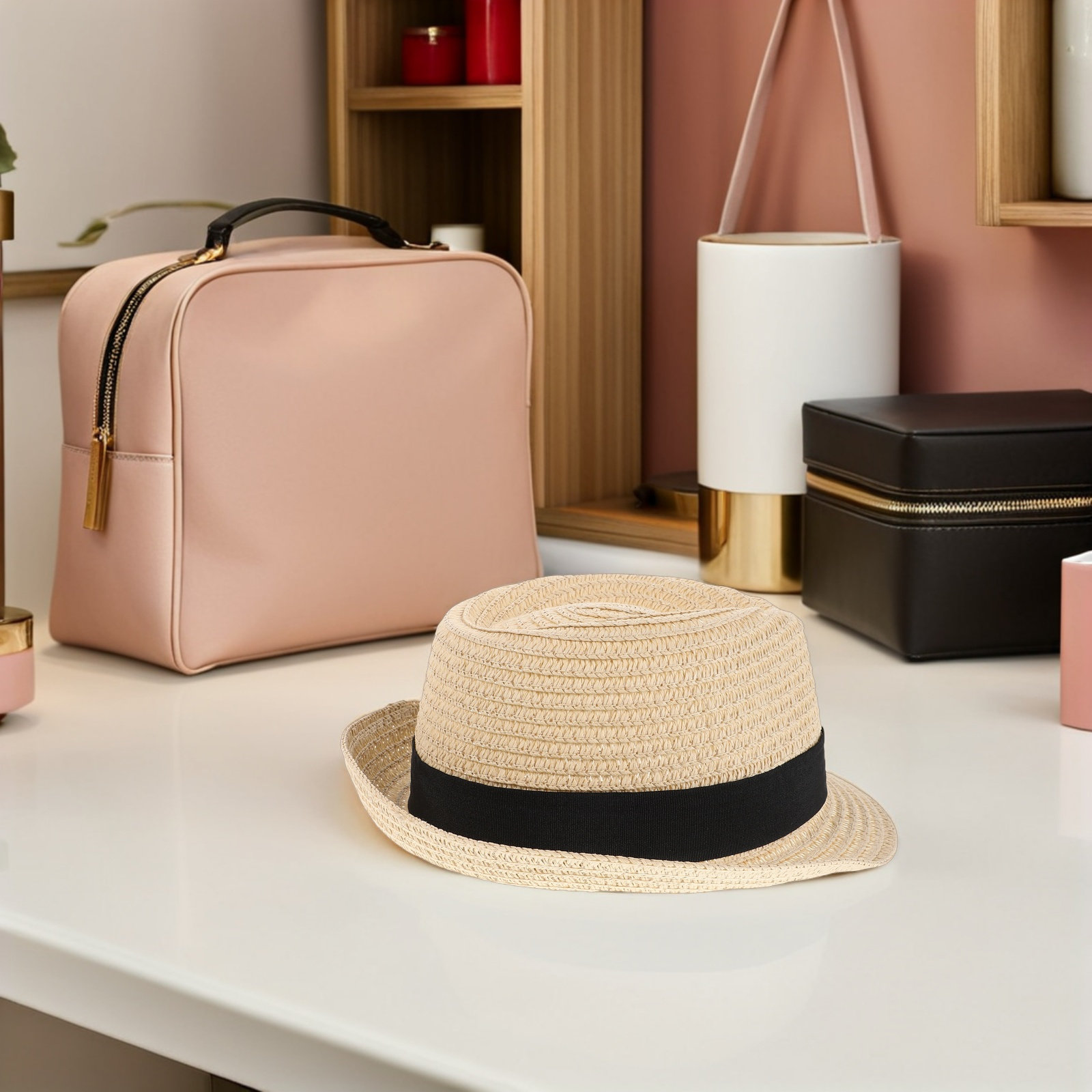 Toddler Summer Straw Hat Boys  - đánh giá và giá Kids Outdoor Hat