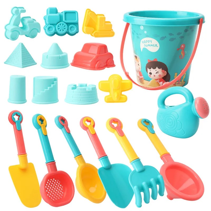 18PCS Beach Toy Set Bucket Sea - đánh giá và giá Kids Outdoor Car