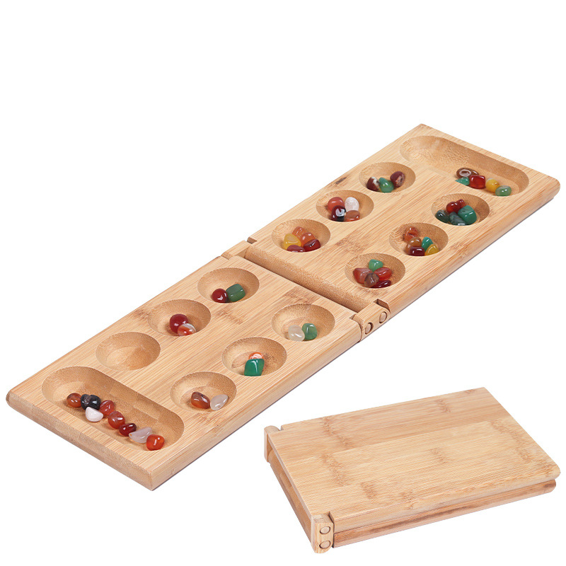 Riverstones & Bamboo Foldable  - đánh giá và giá Kids Outdoor Wooden Table