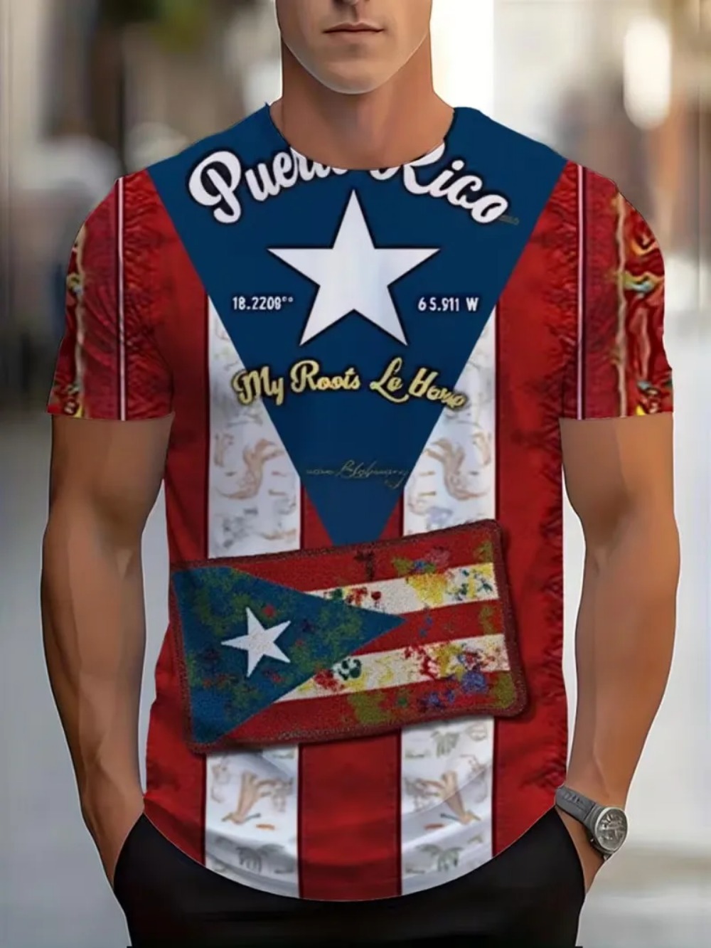Puerto Rico Flag 3D Print spor - đánh giá và giá Kids Outdoor Clubhouse