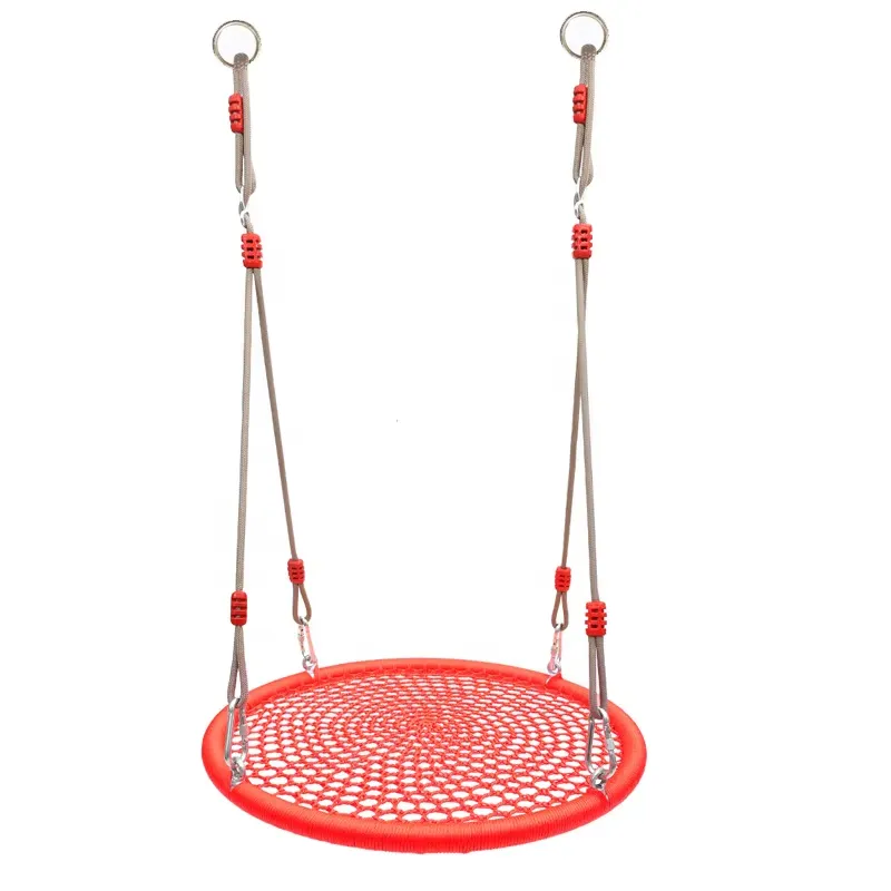80/100cm Round Spider Web Rope - đánh giá và giá Kids Outdoor Nest Swing