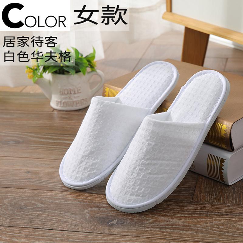 5Pairs/Lot White Waffle Dispos - đánh giá và giá Kids Indoor Outdoor Slippers