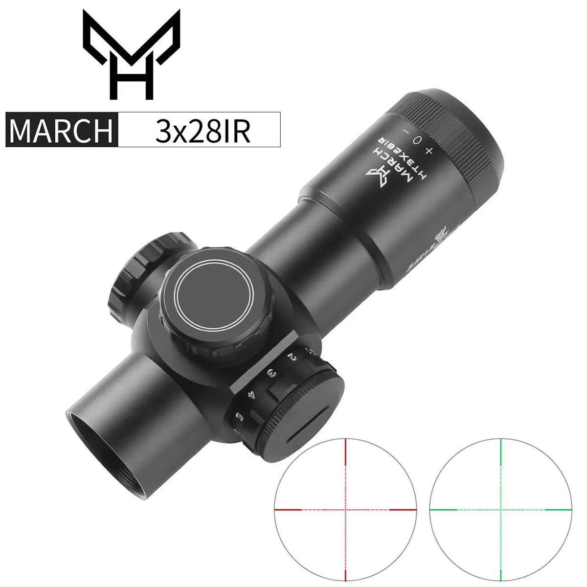 Tactical HT 3X28IR Optics Scop - đánh giá và giá Balance Beam Outdoor