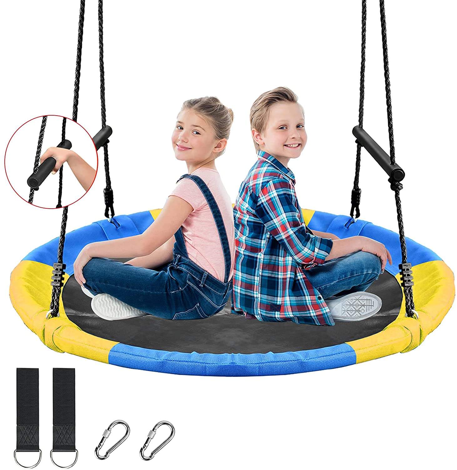 Nest Web Net Tree Swing Monkey - đánh giá và giá Kids Outdoor Nest Swing