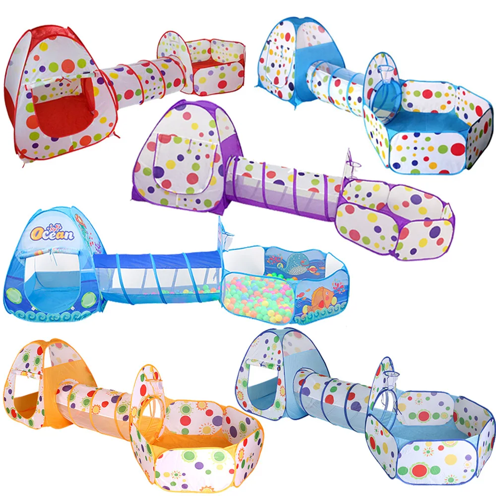 3 In 1 Children Ball Pool Baby - đánh giá và giá Kids Outdoor Play Tent