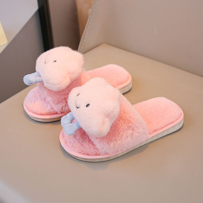 2026 Winter Essential Fluffy O - đánh giá và giá Kids Indoor Outdoor Slippers