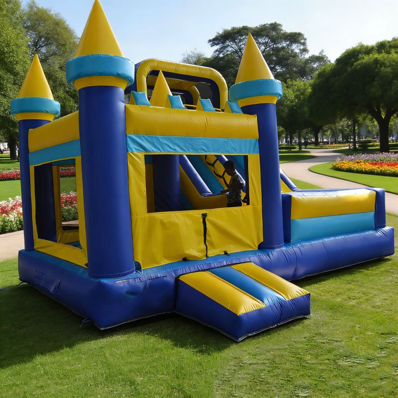 Inflatable Bounce House with G - đánh giá và giá Kids Outdoor Jump House