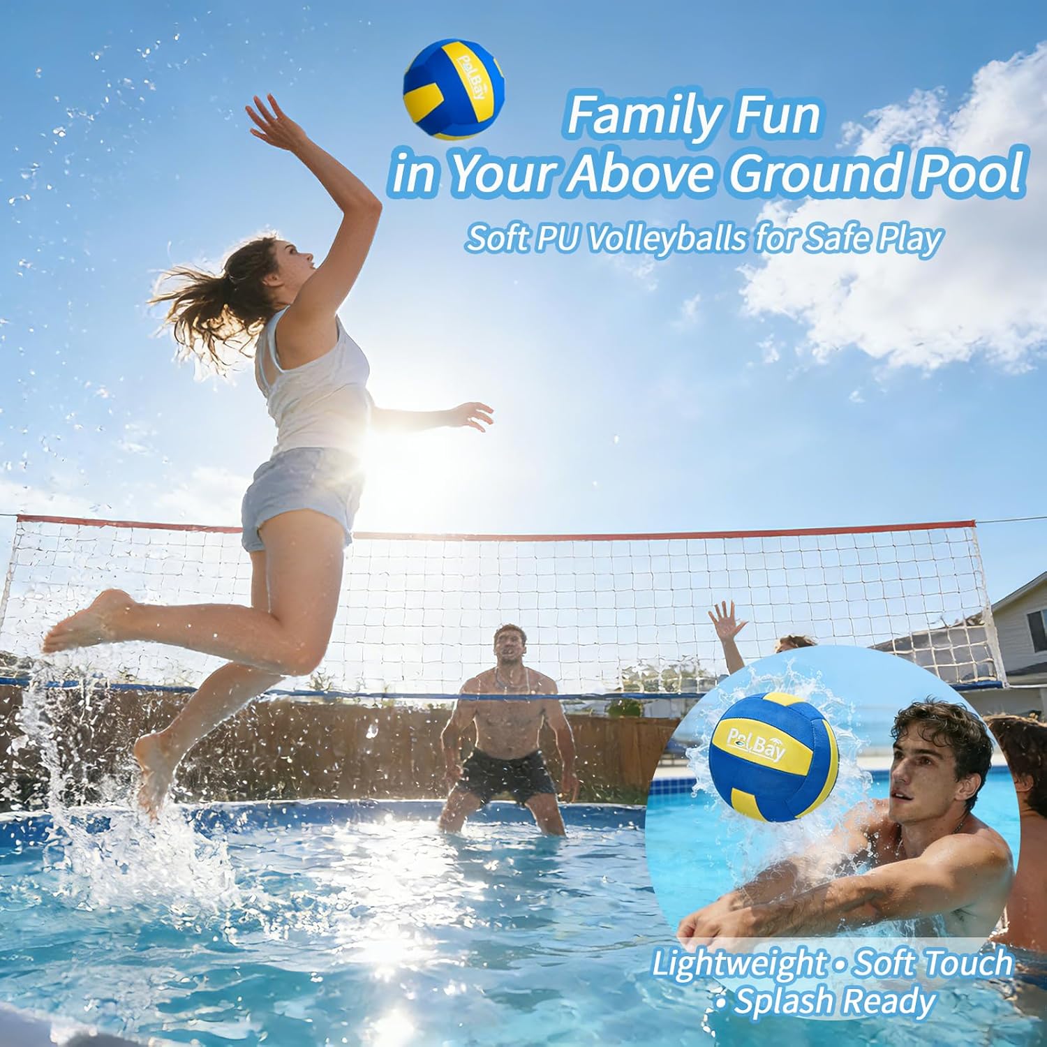 Adjustable Pool Volleyball Net - đánh giá và giá Kids Outdoor Volleyball Net