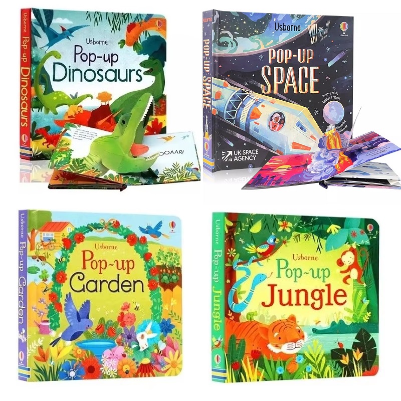 Usborne Pop Up Dinosaurs/Jungl - đánh giá và giá Kids Outdoor Tools