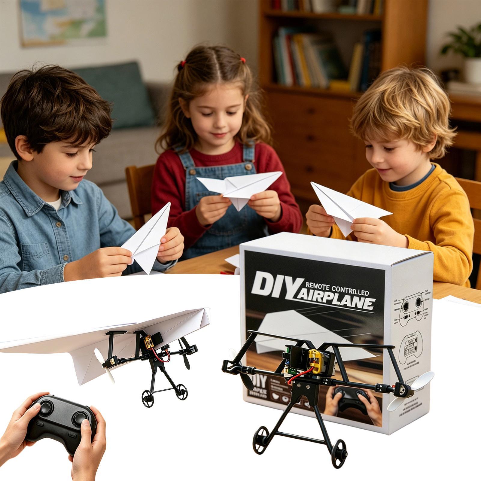 DIY RC Paper Airplane Kit Plan - đánh giá và giá Kids Outdoor Kit