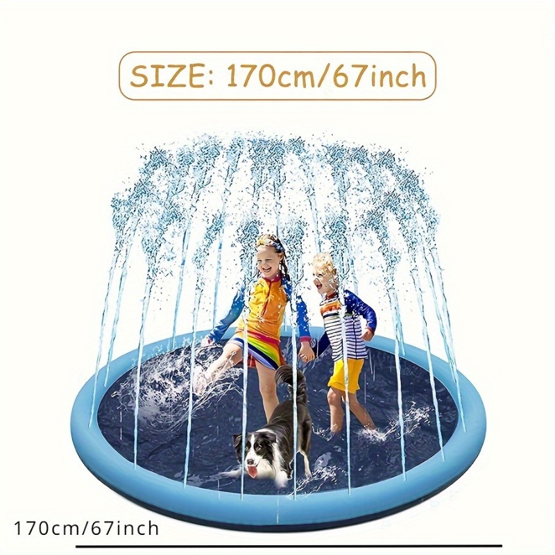 170×180cm Large Water Splash P - đánh giá và giá Kids Outdoor Clubhouse