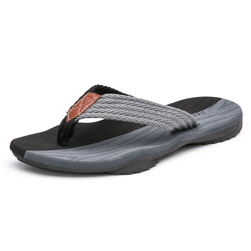 Men's Woven Striped Flip-flops - đánh giá và giá Kids Outdoor Tools