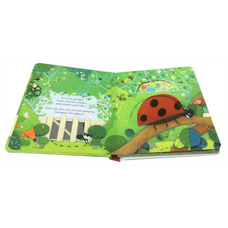 Usborne Peep Inside The Garden - đánh giá và giá Kids Outdoor Tools
