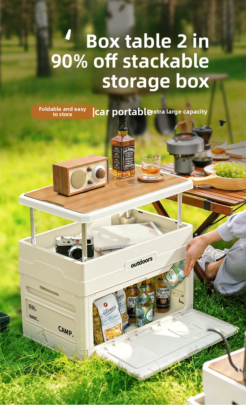 Camping Folding Storage Box Wo - đánh giá và giá Kids Outdoor Wooden Table
