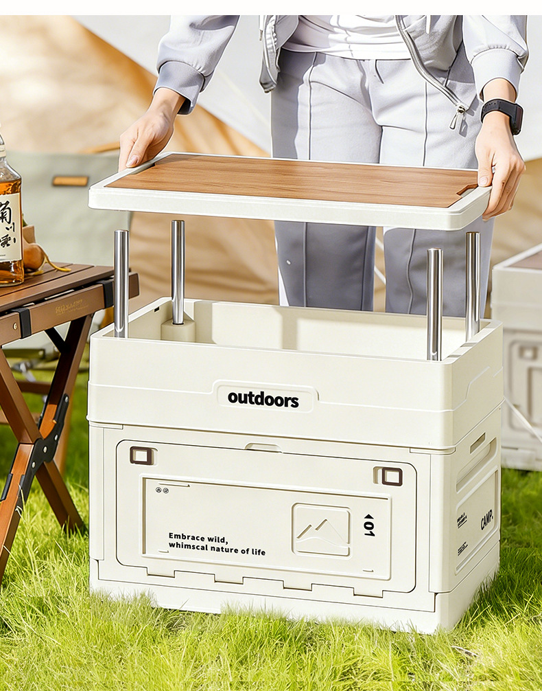 Camping Folding Storage Box Wo - đánh giá và giá Kids Outdoor Wooden Table