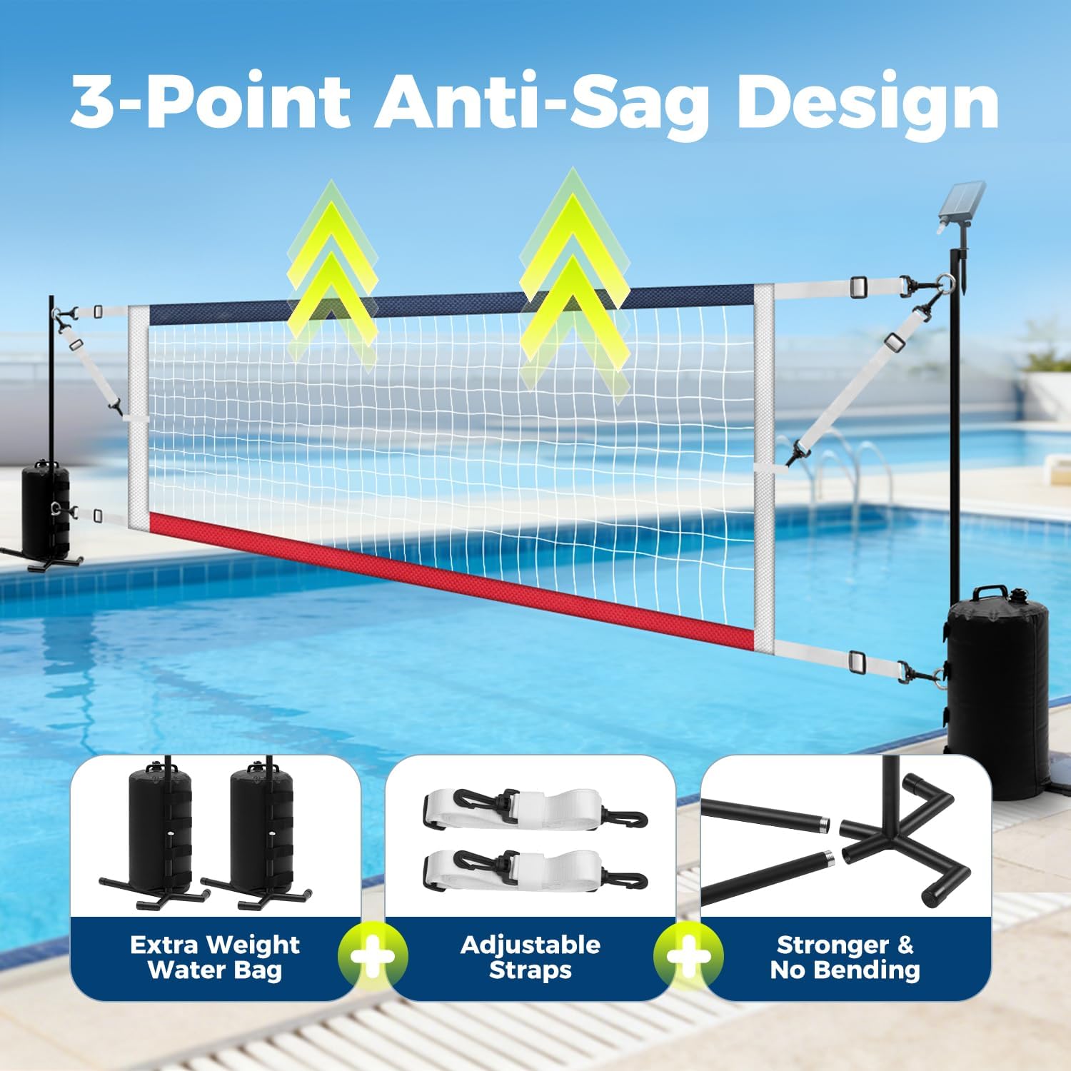 Adjustable Water Volleyball Ne - đánh giá và giá Kids Outdoor Volleyball Net