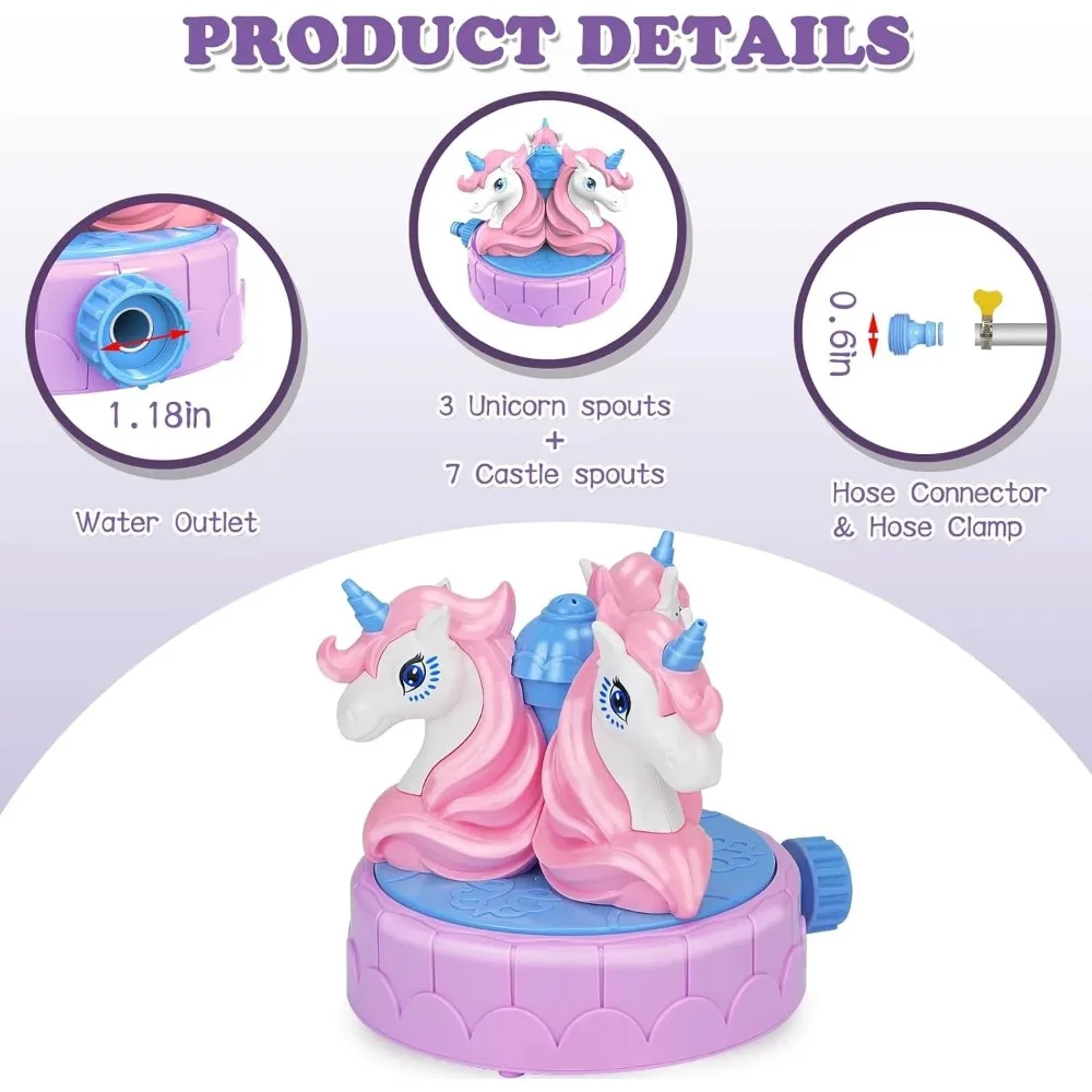Water Sprinkler for Kids Backy - đánh giá và giá Kids Outdoor Water Sprinkler