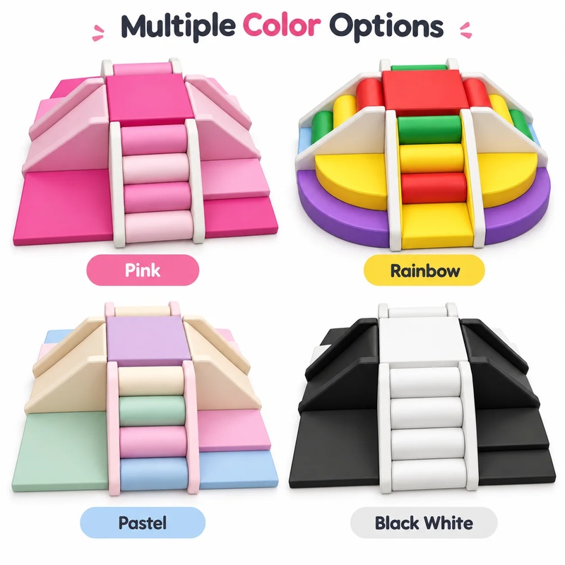 Colorful White Pink Red Beige  - đánh giá và giá Kids Outdoor Play Area