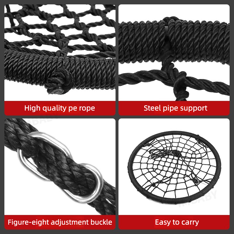 IMBABY 100cm Round Net Nest Sw - đánh giá và giá Kids Outdoor Nest Swing