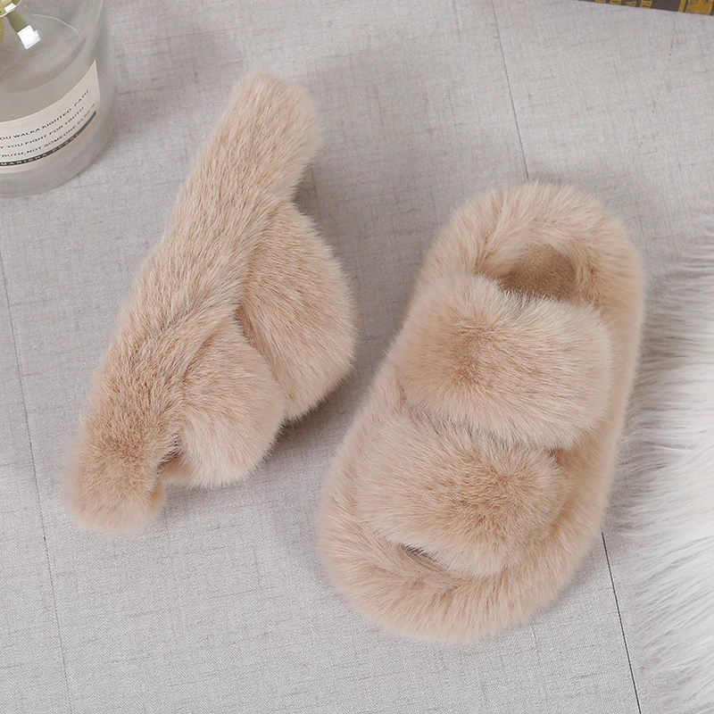 Girls Winter Fur Slippers Clas - đánh giá và giá Kids Indoor Outdoor Slippers