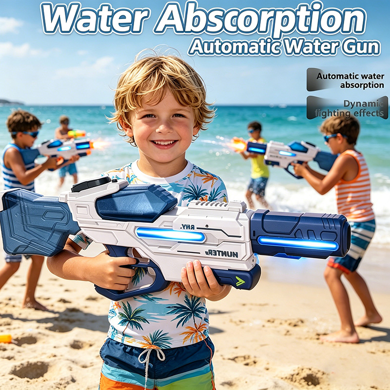 Electric Water Gun with Light  - đánh giá và giá Water Gun Soaker